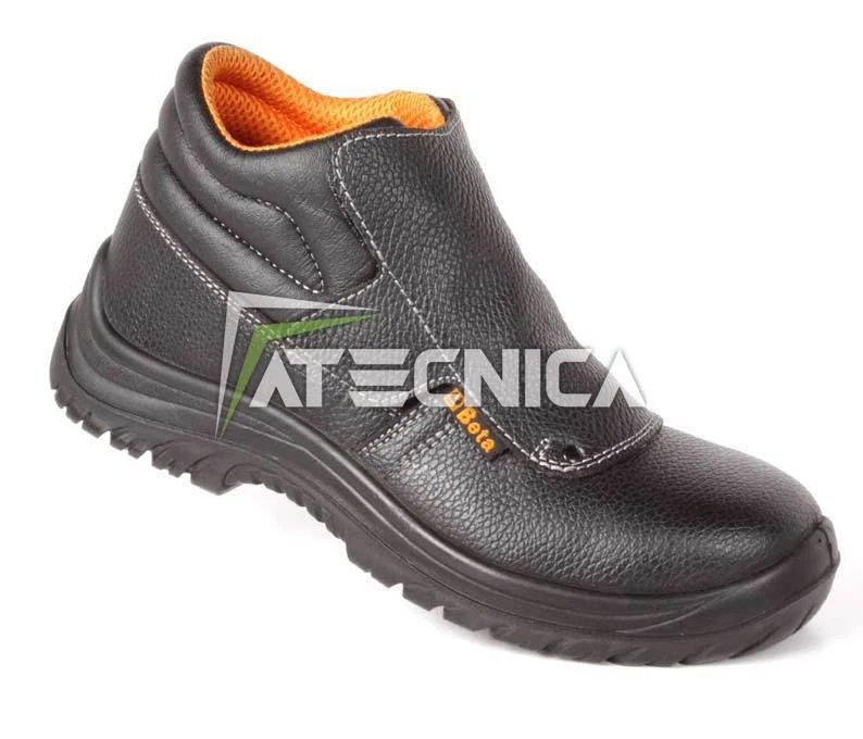 Scarpe antinfortunistica Beta Work 7245B alte in pelle con strappo x saldatore