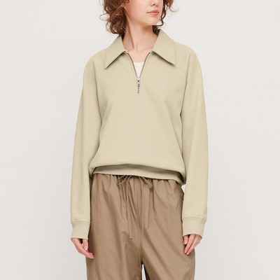 uniqlo quarter zip fleece