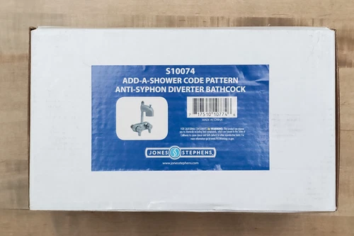 Add-A-Shower Code Pattern Anti Syphon Diverter Bathcock Jones Stephens S10074 - Picture 2 of 8