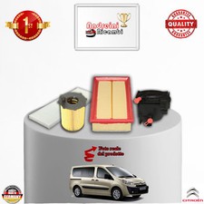 Set Entretien 4 Filtres Xcitroen Jumpy II 1.6 HDI 66KW 90CV à Partir De 2007->