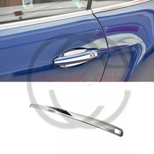 🔥Door Handle Chrome Trim For Bentley Continental 11-18 GTC 11+ Flying Spur 13+
