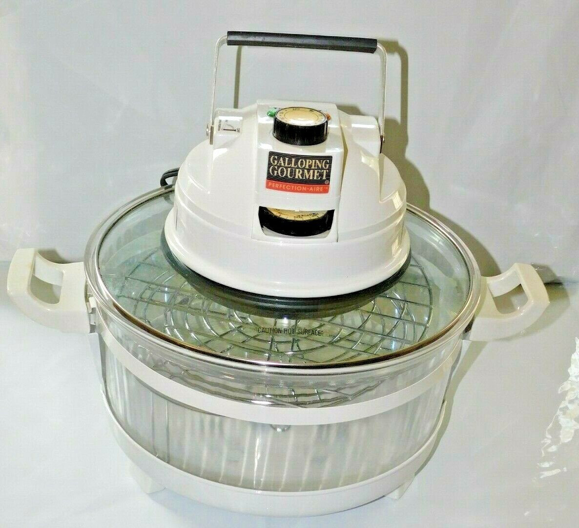 Vintage Galloping Gourmet Perfection Aire Cooker AX-707A Cooking