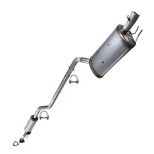 Stainless Steel CatBack Exhaust Muffler fits: 2013-2017 Honda Accord 2.4L Sedan