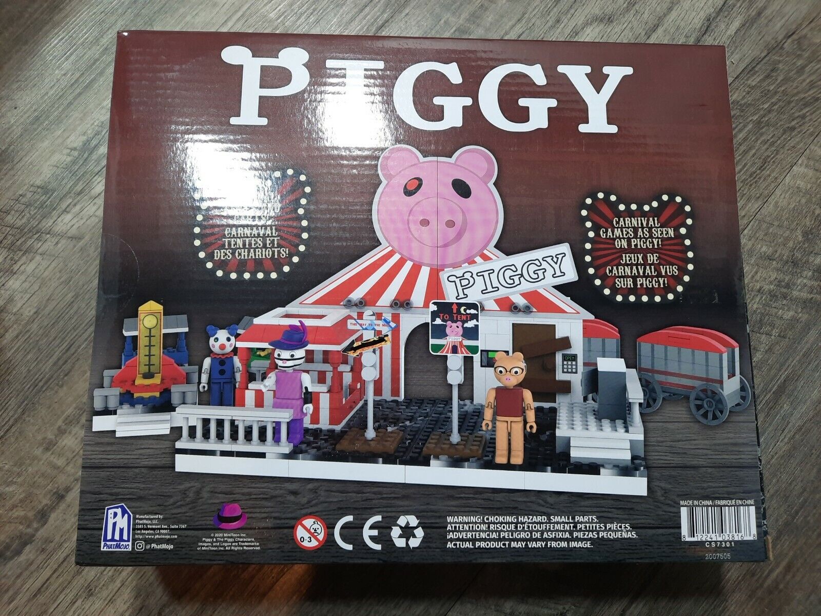 2020 Phatmojo - PIGGY (Roblox) Carnival Buildable Set w/ DLC Code (356 –  Trends Elite