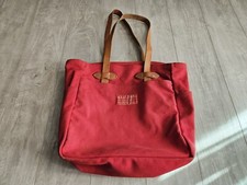 💥Filson Garment Nanamica Red Label Open Tote Bag RED Made in USA