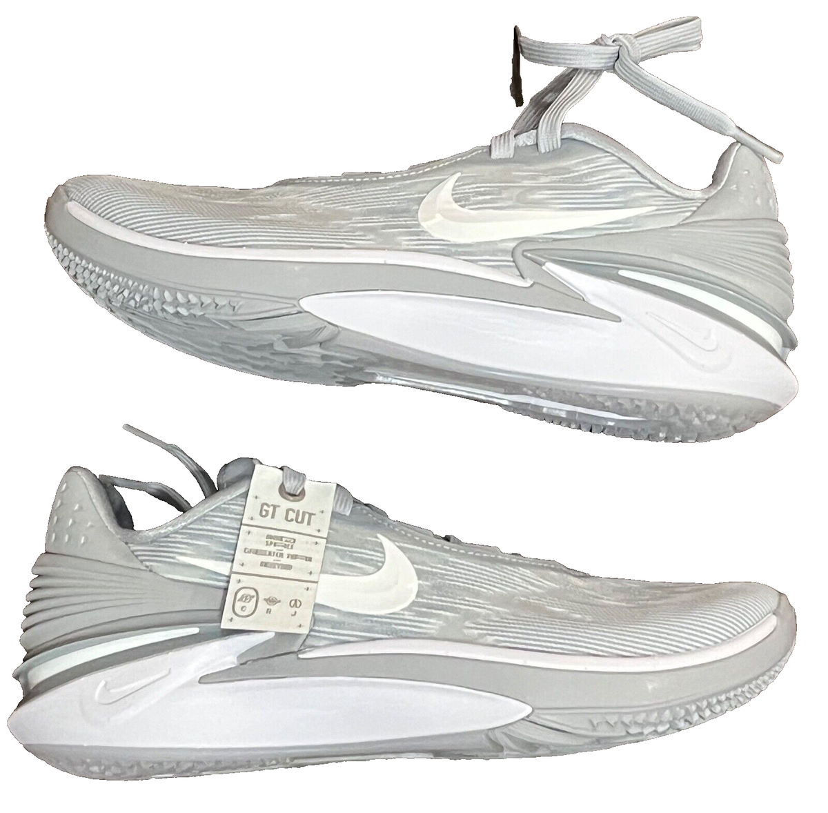 Nike Air Zoom G.T. Cut 2 Basketball Shoe WOLF GREY Mens 8  display picture 3