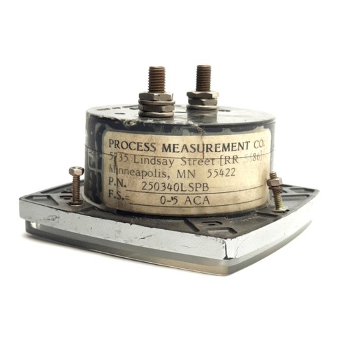 Prozessmessung Co 250340LSBP Strom Panel Messgerät, 3,5" Fläche, 0-75 Ampere AC - Bild 6 von 6