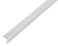 Alberts L-Profil Aluprofil Aluminiumprofil L Winkel Selbstklebend 1000X15X15Mm