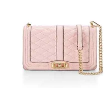 NWT Authentic Rebecca Minkoff Love Crossbody Full Size $295 Baby Pink