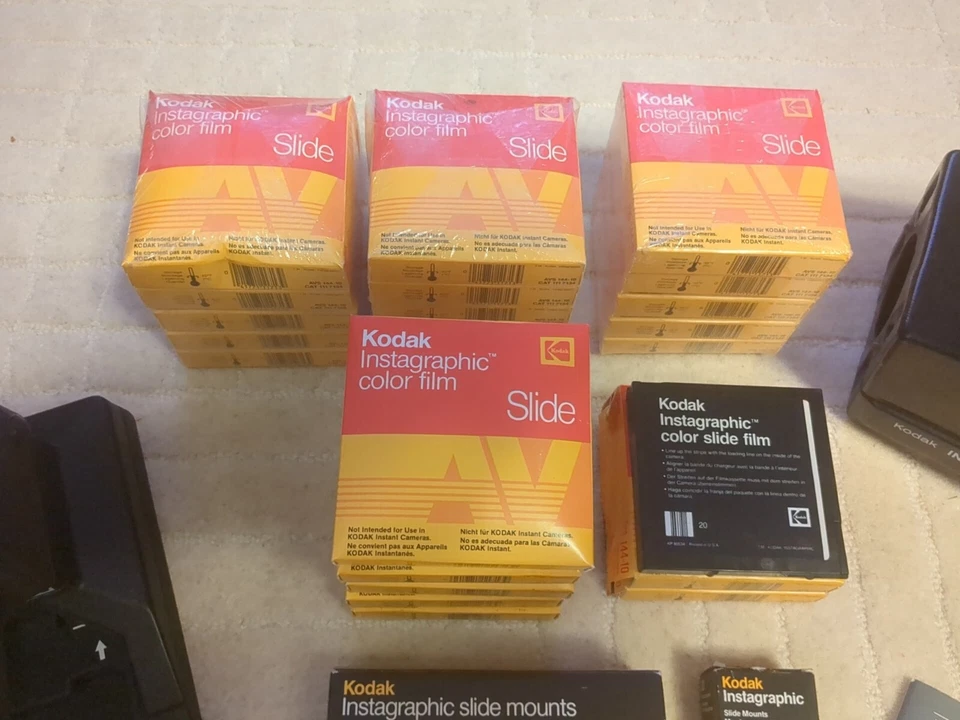 Kodak Instagraphic Película Deslizante AVS 144-10/CRT Adaptador/Montaje Deslizante/Montajes + RARO Foto 2 de 4
