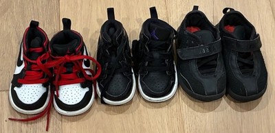 Nike Air Jordan Children s Size 4C & 6C Sneakers Lot (3) Toddler Shoe Collection