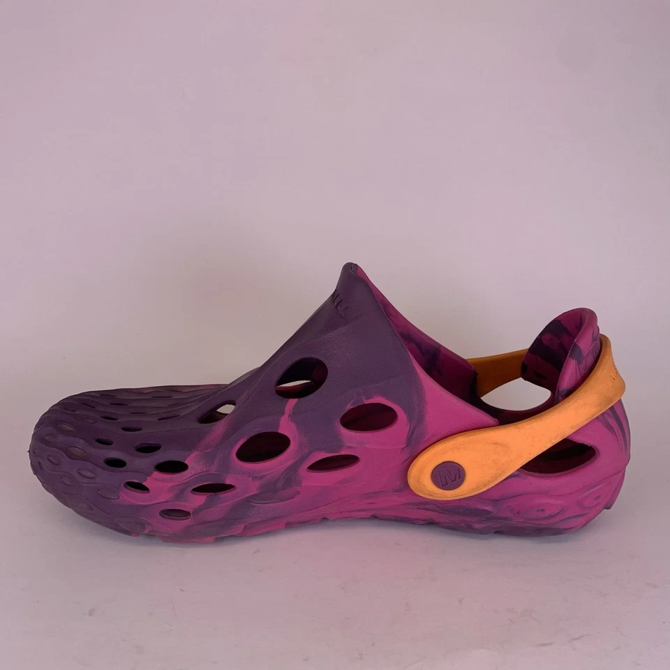 Merrell Youth HYDRO MOC Rosa Púrpura Goma Zapatos para Agua Sandalias Sin Cordones Talla 7 Foto 2 de 4