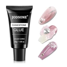  30g Super Strong Gel Rhinestone Glue for Nail Charm, 3D 30g Rhinestone Glue