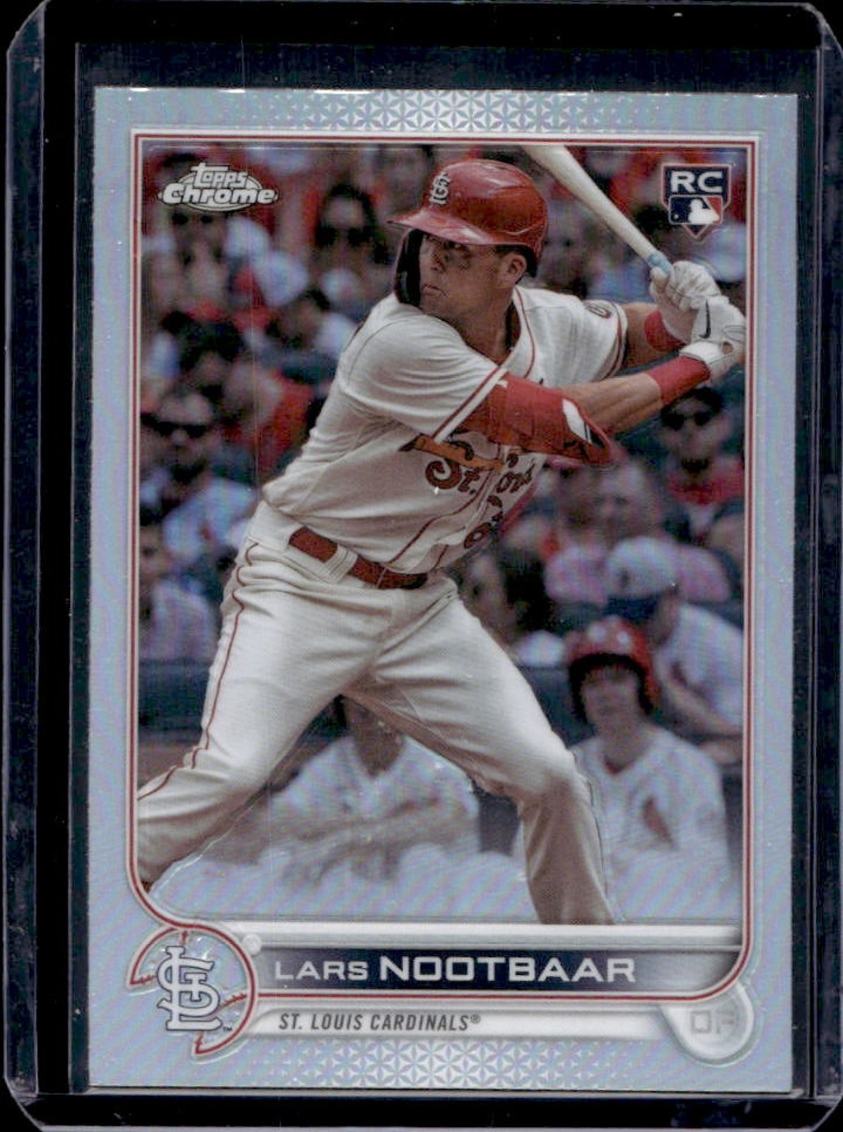 2022 Topps Chrome Lars Nootbaar RC Refractor Rookie #19 Cardinals