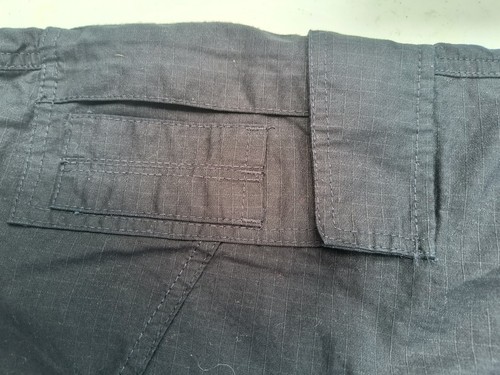 Ecko Unltd Black With Camo Belt Mens Size 32 Loose Fit Cargo Utility Shorts New - Picture 4 of 7