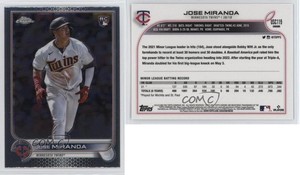 2022 Topps Chrome Update Jose Miranda #USC119 Rookie RC