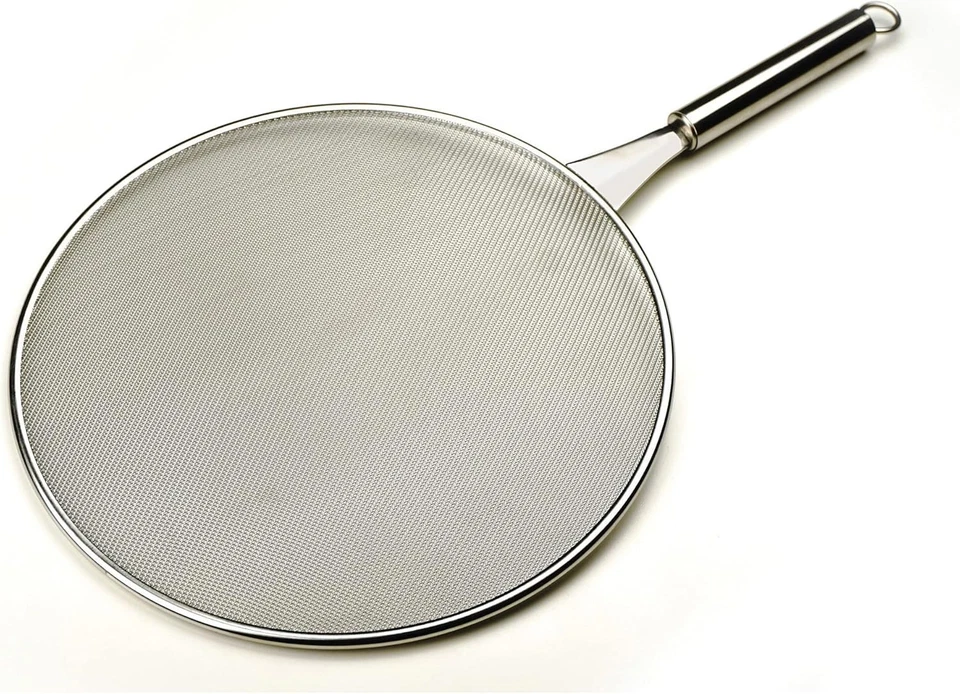 15-Inch Splatter Screen for Pots & Pans - Stainless Steel, Easy Storage - Image 3 of 4
