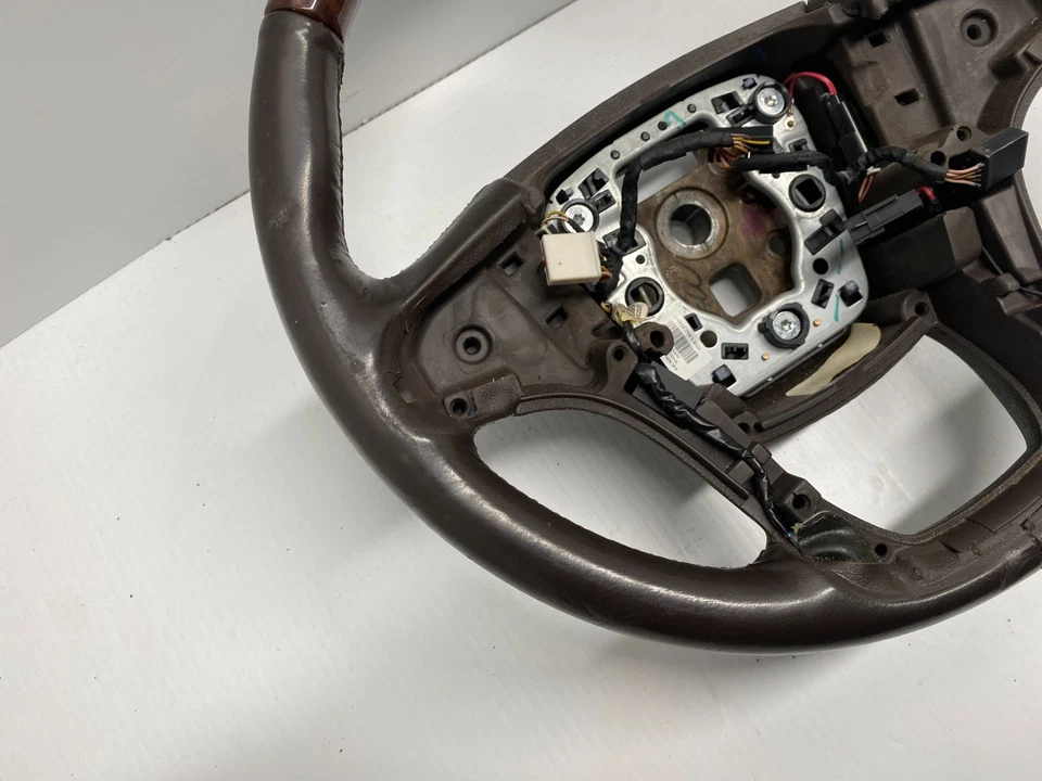 2010-2013 BUICK LACROSSE КОРИЧНЕВЫЙ КОЖАНЫЙ STREEING КОЛЕСО БЕЗ КРУИЗ-КОНТРОЛЯ OEM, - Изображение 3 из 4