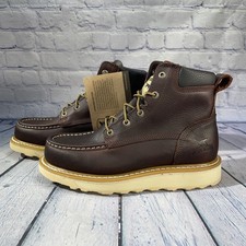 Irish Setter Ashby 83605 Mens 10 D Brown Leather Moc Toe EH Work Boots Irish Setter, Work Boot, 83605, 6 Inch Brown Soft Toe EH  main image 2