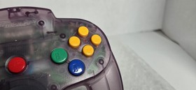 Nintendo 64 N64 Atomic Purple Wire Controller Tested Authentic New OEM Stick OEM