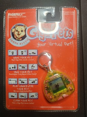 Tiger Electronics Giga Pets Compu Kitty Virtual Pet Vintage 1997, New Sealed