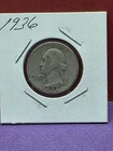 1936 Silver Washington Quarter Coin VERY NICE SILVER COIN TO STACK OR BOOK