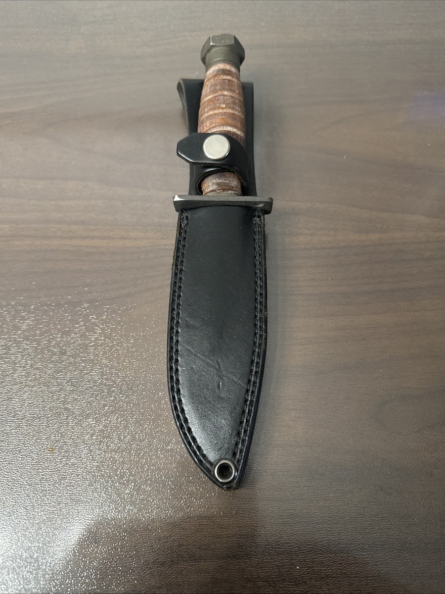 Ontario | Fixed Blade | Pilot Survival Knife | Sheath | Date 1-86