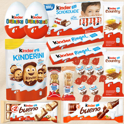 Ferrero Kinder Geschenk-Box Süßigkeiten Mix Geschenkidee Danke Geburtstag