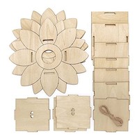 Baker Ross FE192 Vogelhaus-Set Aus Holz 2 StüCk Zum Bemalen FüR