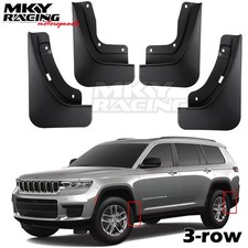 4x Fender Mud Flaps Splash Guard Mudguards For Jeep Grand Cherokee L 2022-2024 4x Fender Mud Flaps Splash Guard Mudguards For Jeep Grand Cherokee L 2022-2024