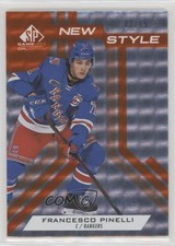 2021-22 SP Game Used CHL Edition Orange Foilboard 83/99 Francesco Pinelli 6eg