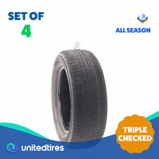 Set Of 4 Used 21560r16 Suredrive All-season 94h - 7.5-9.532