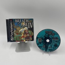 Breath of Fire IV (Sony PlayStation 1, PS1 2000) Complete CIB Tested