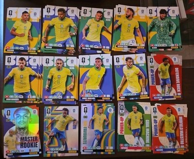 15 Cards Brasilien Vinicius Junior Karten Panini Adrenalyn XL FIFA World Cup...