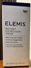 ELEMIS Peptide4 Eye Recovery Cream 0.5 oz   New in Box Reviving Hydrating