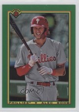 2020 Bowman 1990 Bowman Green Refractor /99 Alec Bohm #90B-AB fm0