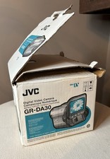 JVC GR-DA30U MiniDV Camcorder No Charger See Photos for Condition of Unit As Is