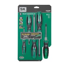 Sk01332 Sk 5 Piece Phillips Screwdriver Set - 1pk Sk01332 Sk 5 Piece Phillips Screwdriver Set - 1pk