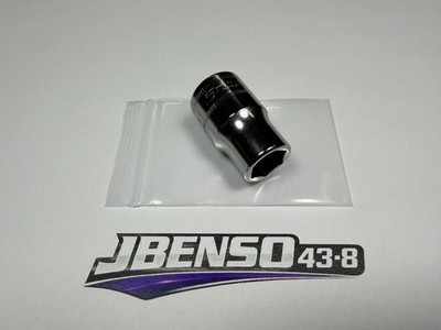 Snap-On Tools USA NEW 1/2'' Drive 13mm Metric 6pt Shallow Chrome Socket TWM13A