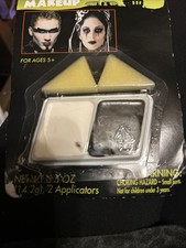 Make Up Sticks Bright White/black Make Up Crayons Halloween Goth Emo Fun  More