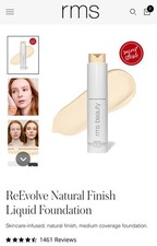 RMS Beauty ReEvolve Natural Finish Liquid Foundation - Refill Only Shade 000