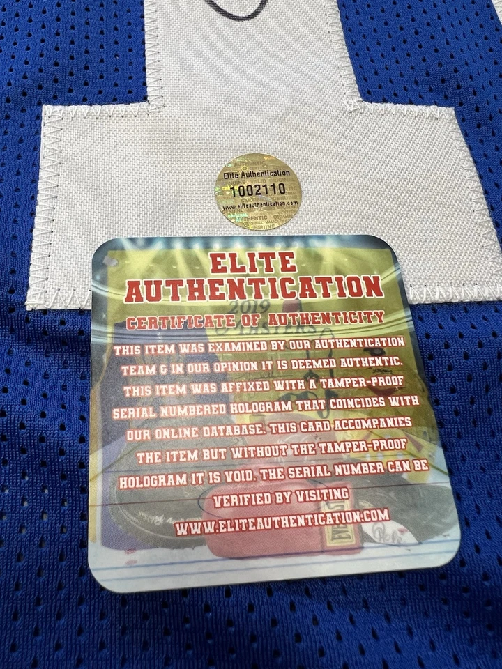 Signed Autographed Roger Staubach Dallas Cowboys Jersey EAC COA HOF - Image 3 of 4