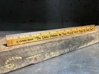 Vintage Coca Cola Wooden Advertising Ruler Soda Promo Tool