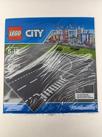 LEGO CITY: T-Junction & Curved Road Plates (7281)-Brand New In Factory Sealed