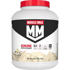 Muscle Milk Genuine Protein Powder, Banana Creme, 32G Protein, 4.94 Pound