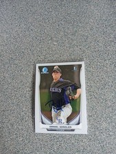 Daniel Winkler Signed In Person 2014 Bowman Chrome Rockies Rc A10