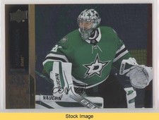 2021-22 Upper Deck Series 1 Silver Foil Anton Khudobin #60 READ u2v