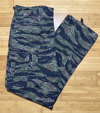 Tiger Stripe Camo Military Hot Weather Trousers Cargo Woodland Extra Large Long