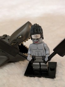 Lego Pirates Of The Caribbean 71042 Zombie Ghost Shark & Custom Kisame Hoshigaki