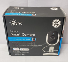GE CYNC Smart Indoor Security Camera *New, Sealed